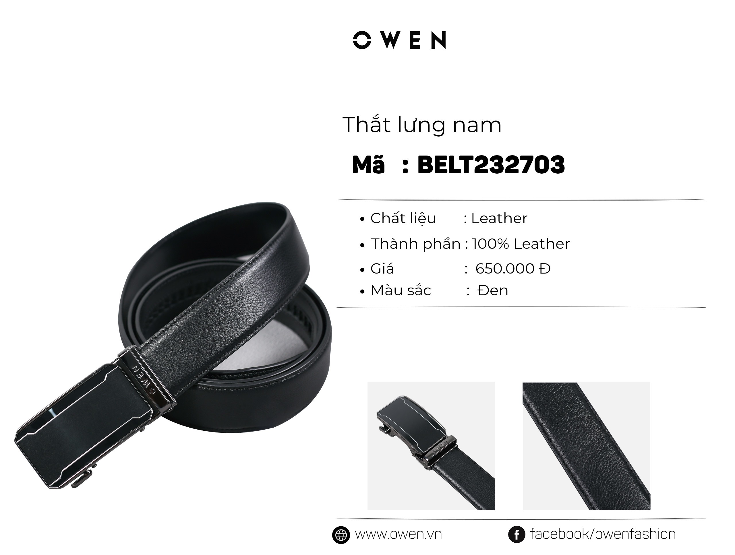 THẮT LƯNG BELT232703