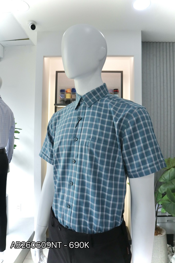 ÁO SƠ MI NGẮN TAY AB260609NT