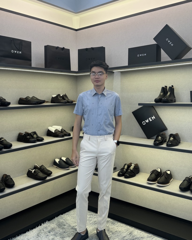 ÁO SƠ MI NGẮN TAY AB255127NT