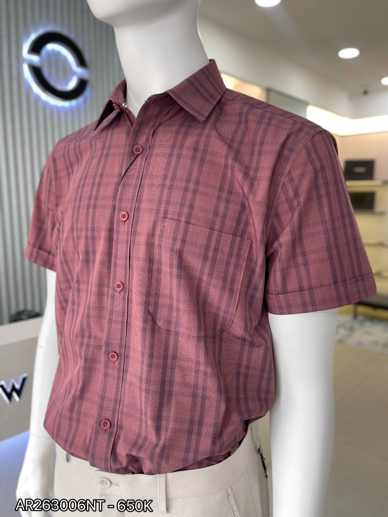 ÁO SƠ MI NGẮN TAY AR263006NT