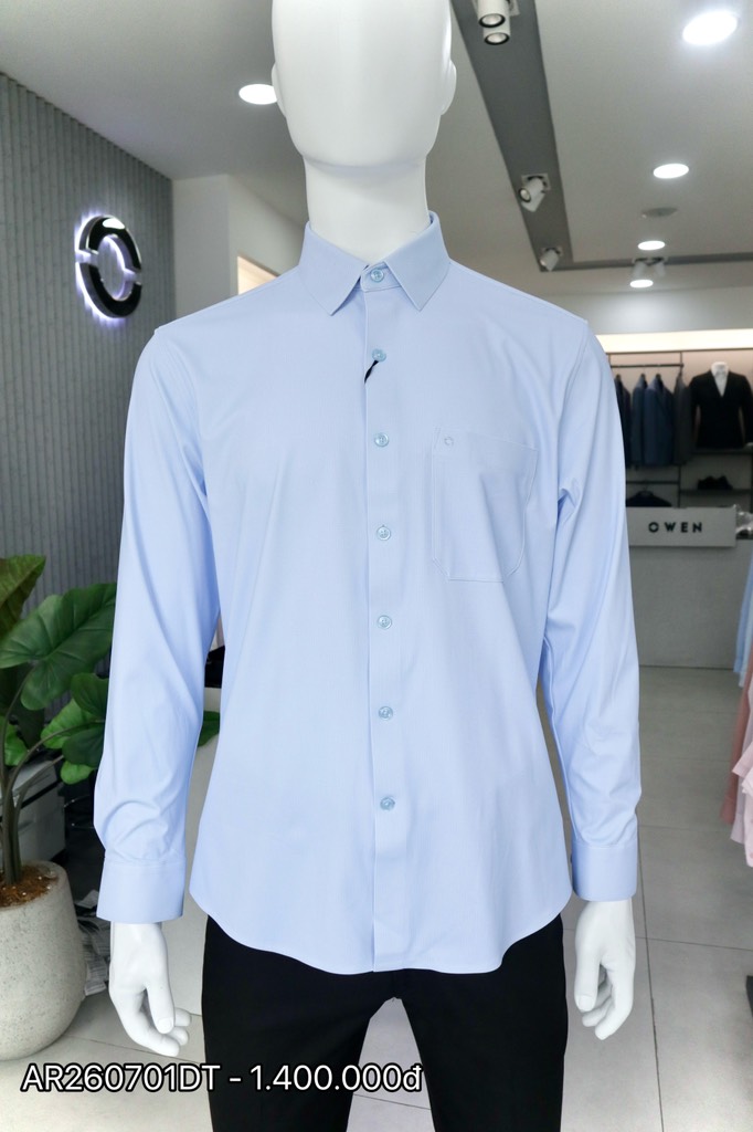 ÁO SƠ MI DÀI TAY AR260701DT