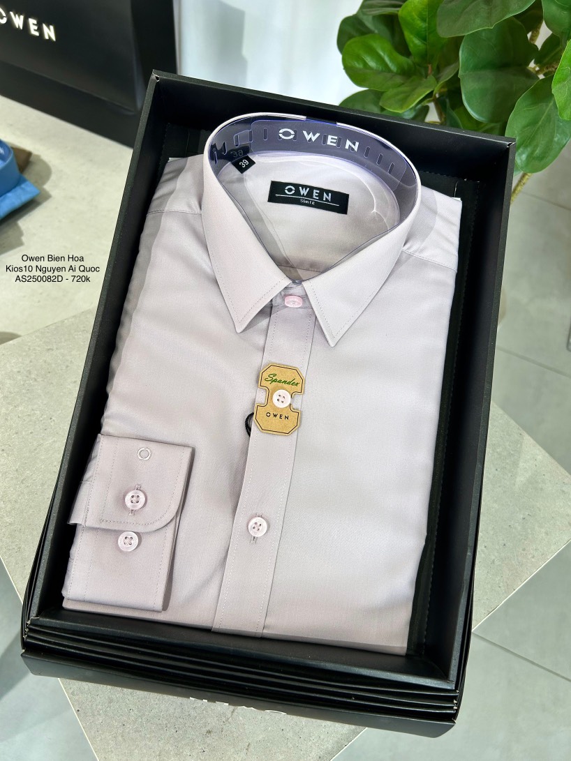 ÁO SƠ MI DÀI TAY AS250082D