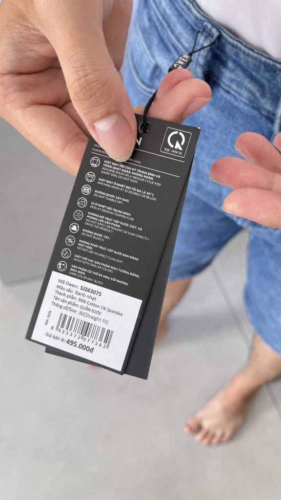 QUẦN SHORT JEAN SJ263075
