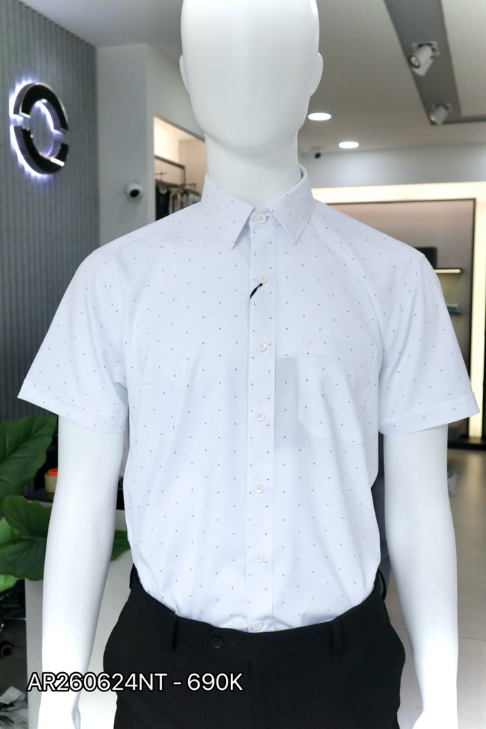 ÁO SƠ MI NGẮN TAY AB260624NT