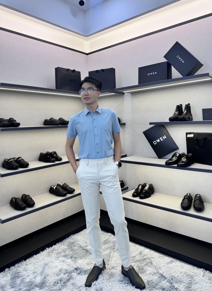 ÁO SƠ MI NGẮN TAY AB250457NT