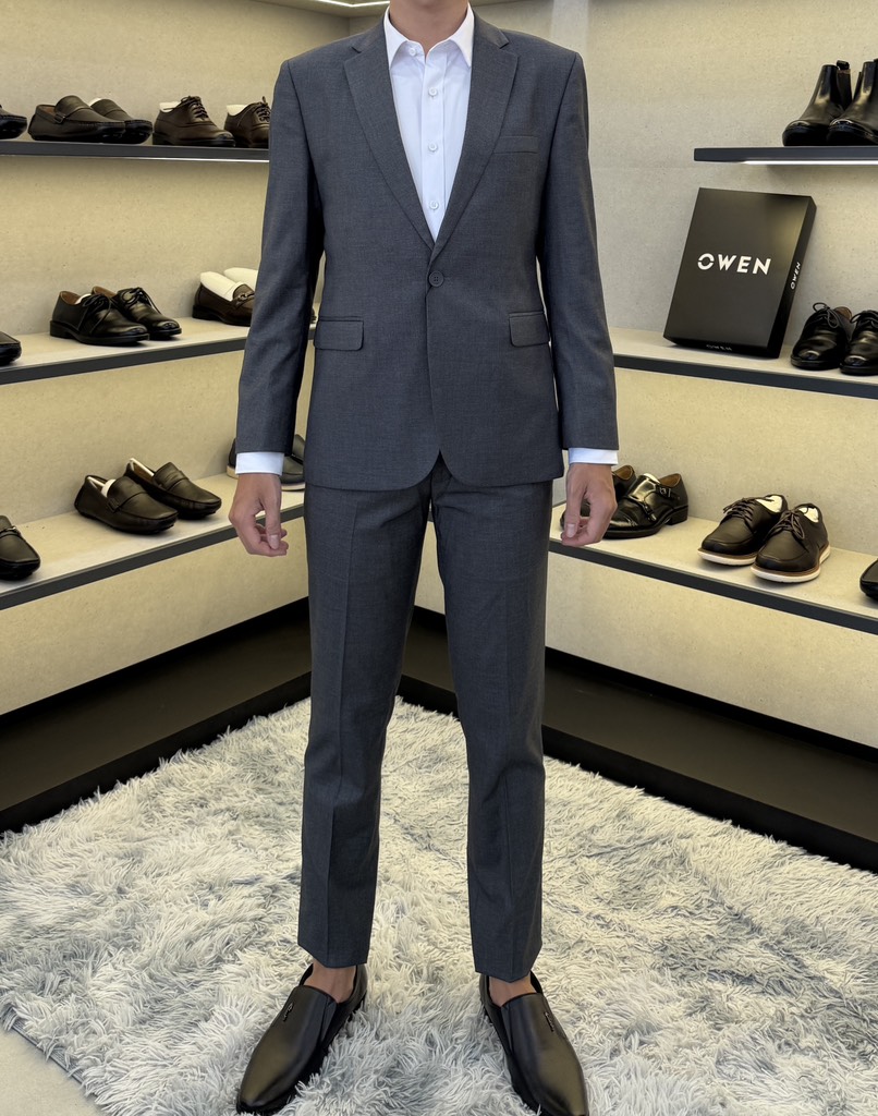 ÁO VEST XÁM VES231683-GY