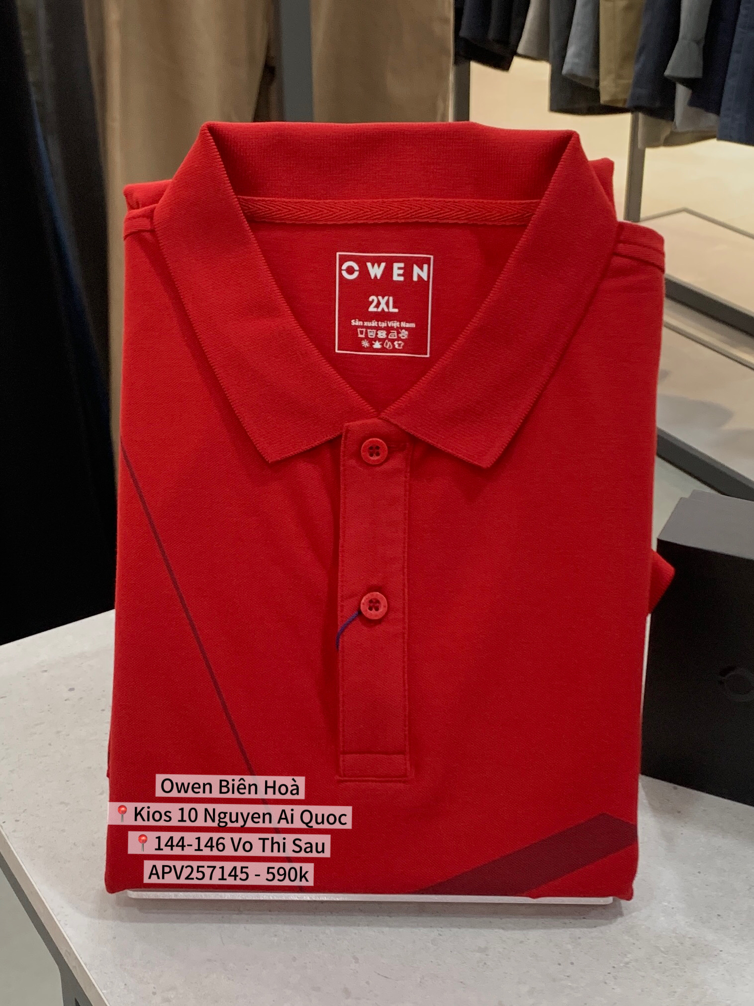 ÁO THUN POLO APV257145