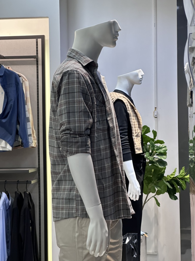 ÁO SƠ MI DÀI TAY AJ255051DT