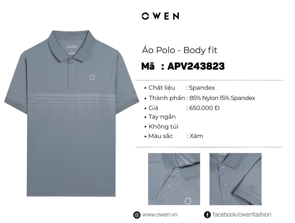 ÁO THUN POLO APV243823
