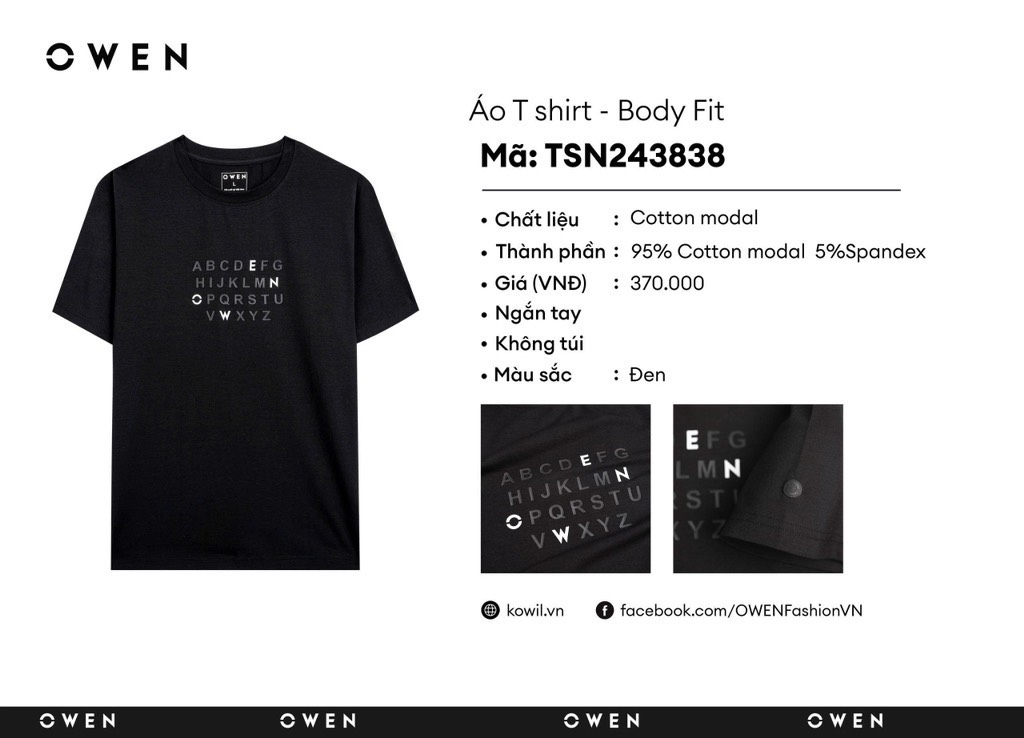 ÁO THUN T-SHIRT TSN243838