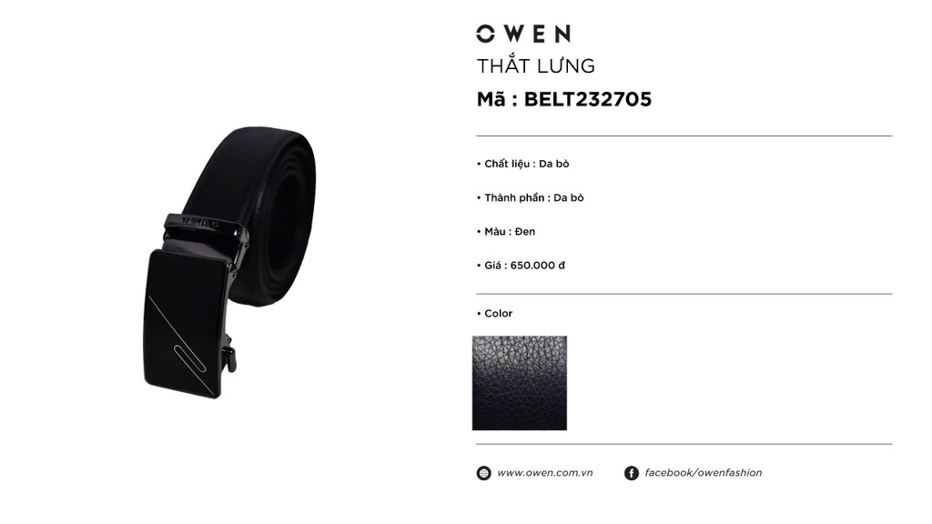 THẮT LƯNG BELT232705