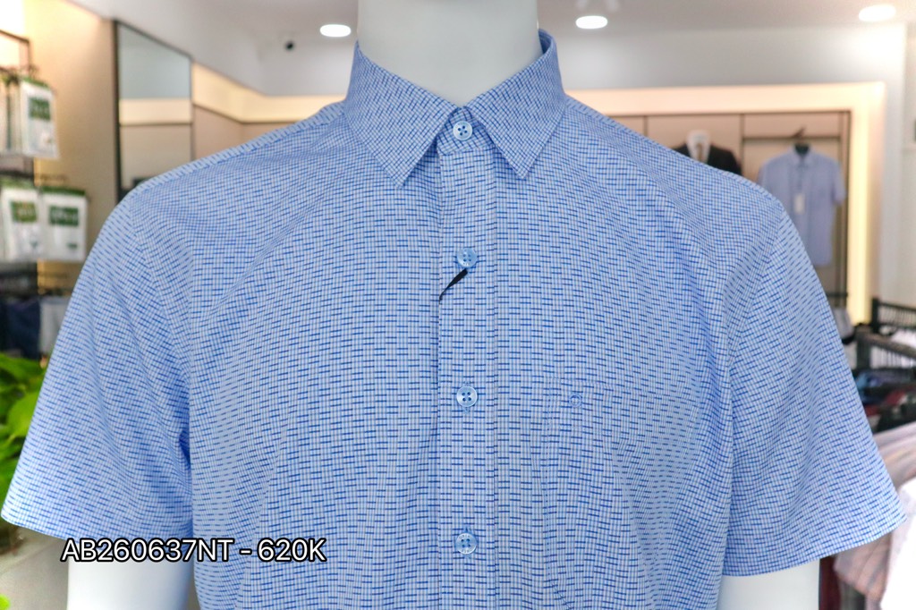 ÁO SƠ MI NGẮN TAY AB260637NT