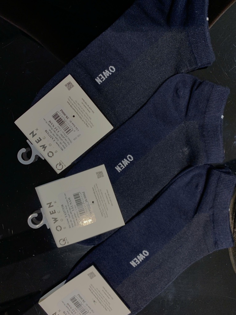 TẤT CỔ NGẮN XANH ĐEN TA257158