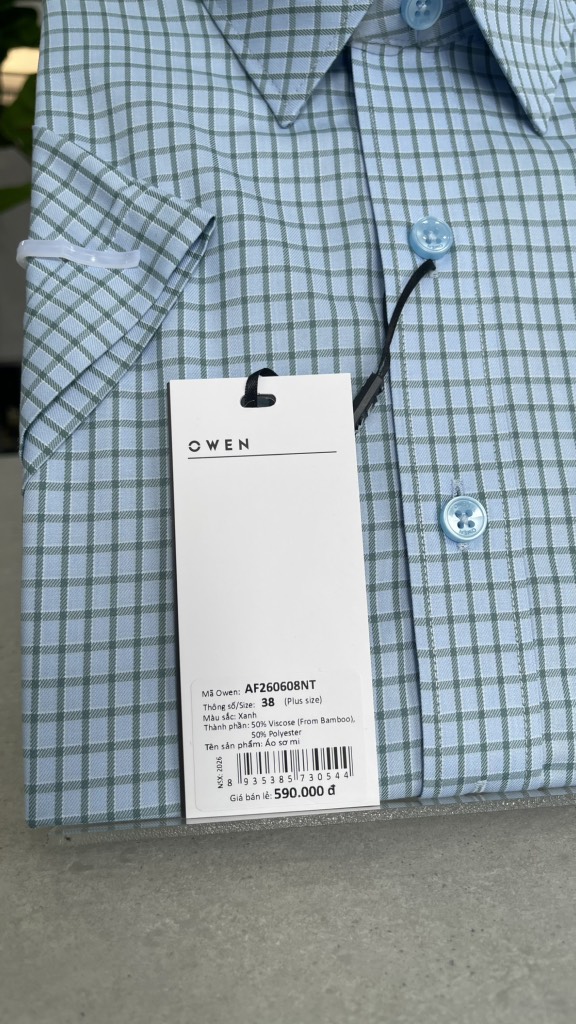 ÁO SƠ MI NGẮN TAY AF260608NT