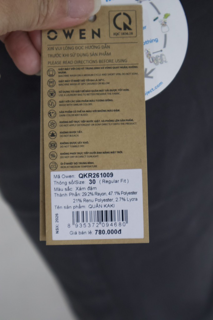 QUẦN KHAKI QKR261009