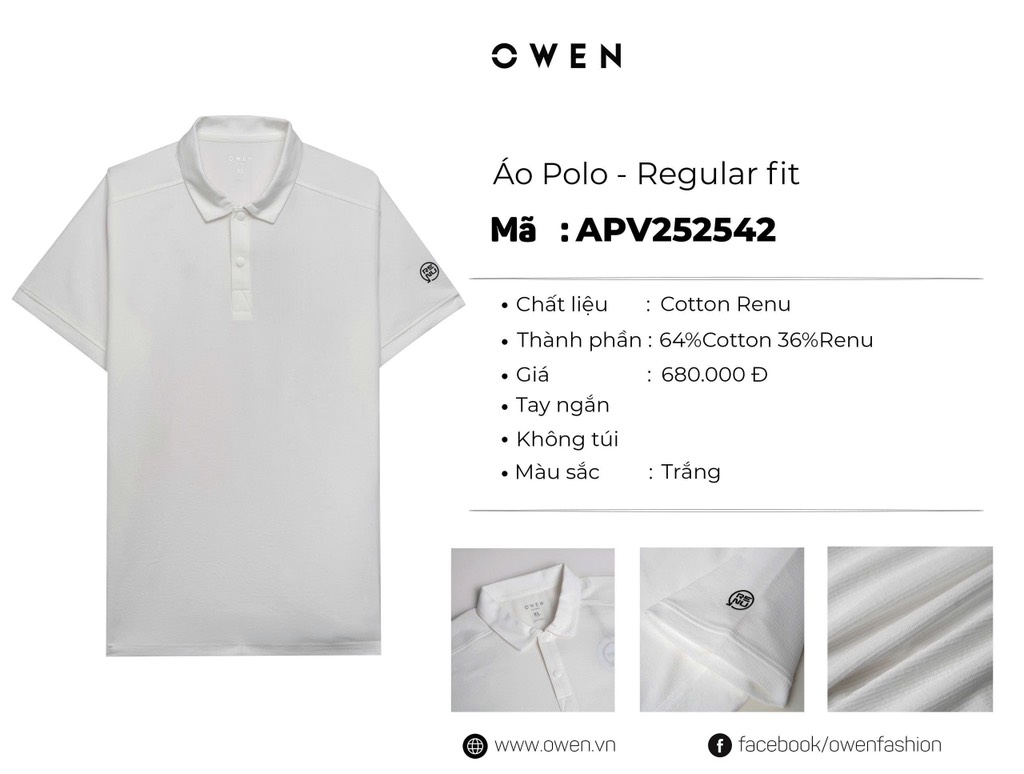 ÁO THUN POLO APV252542
