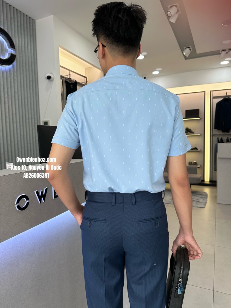 ÁO SƠ MI NGẮN TAY AB260063NT