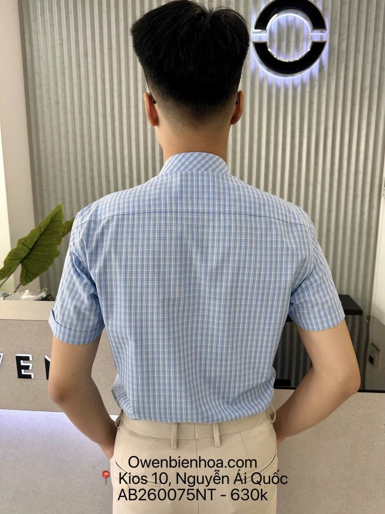 ÁO SƠ MI NGẮN TAY AB260075NT