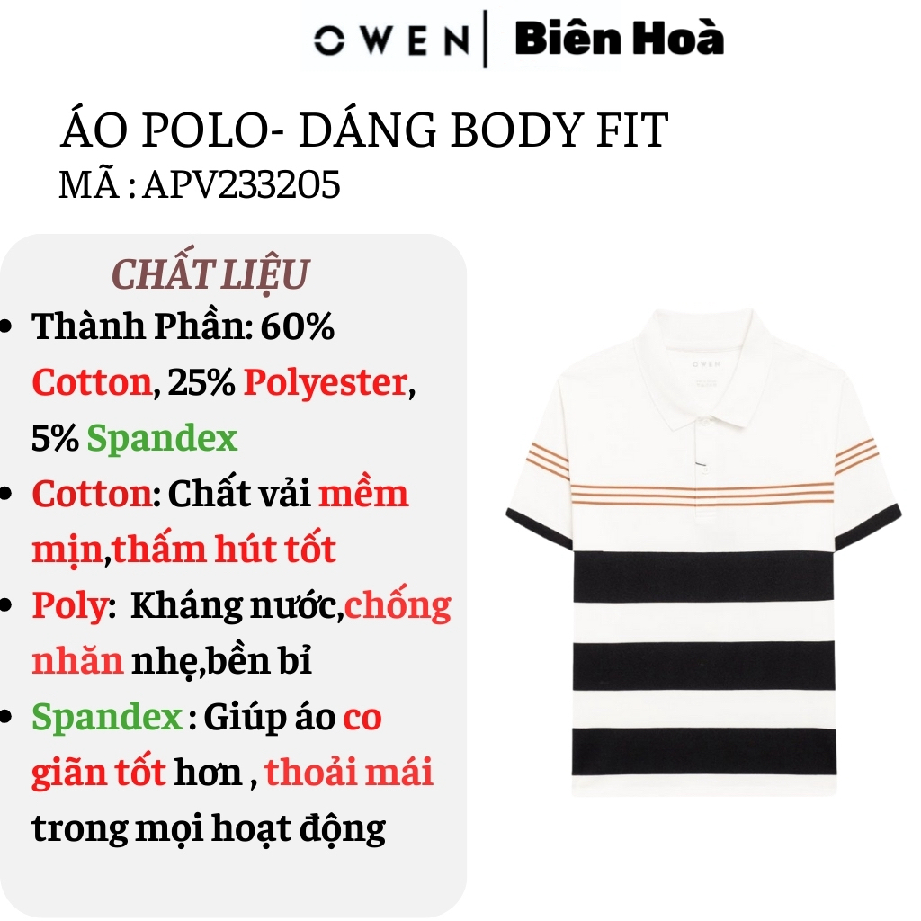 ÁO THUN POLO APV233205