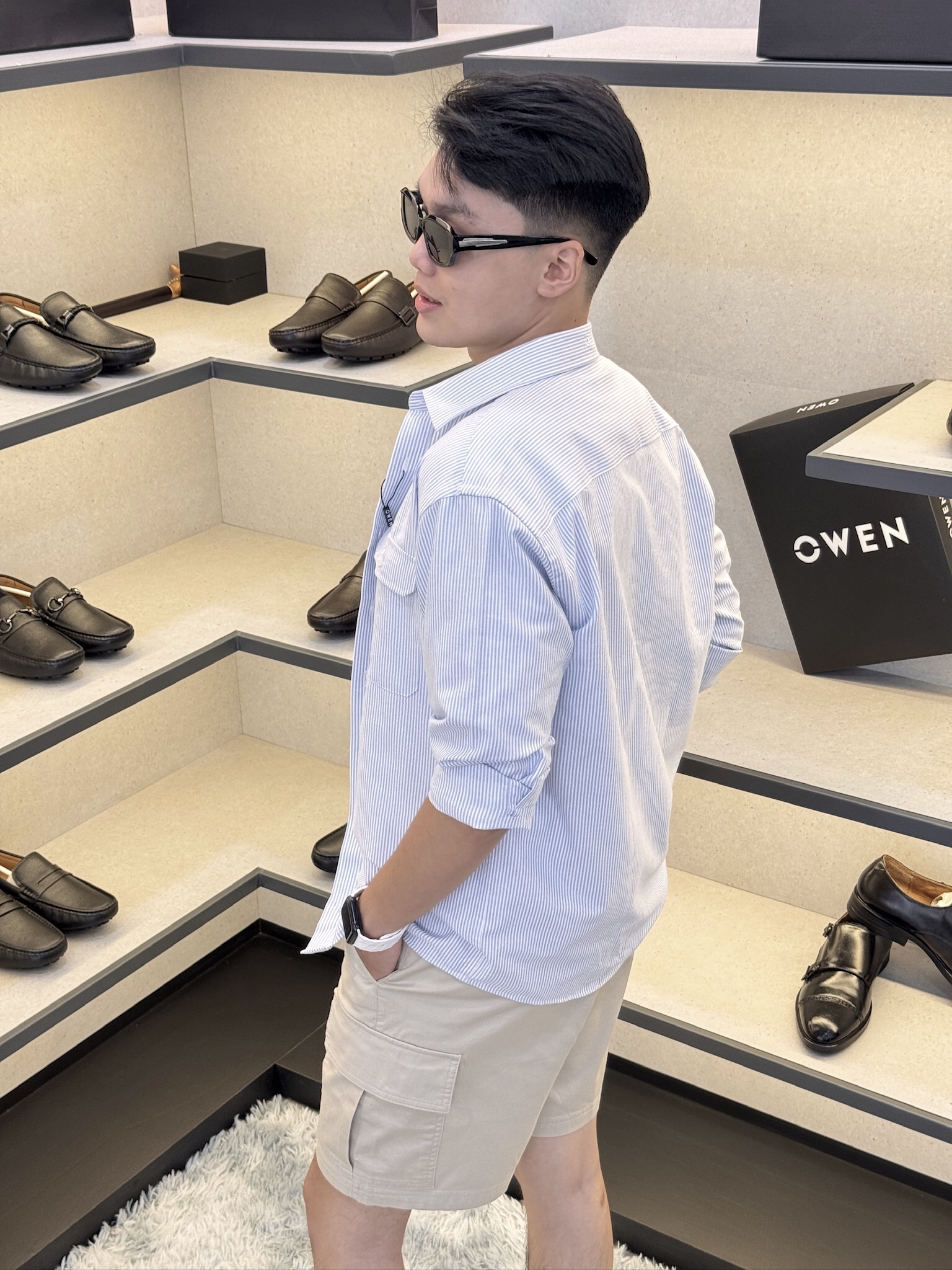 ÁO SƠ MI DÀI TAY AJ250007DT