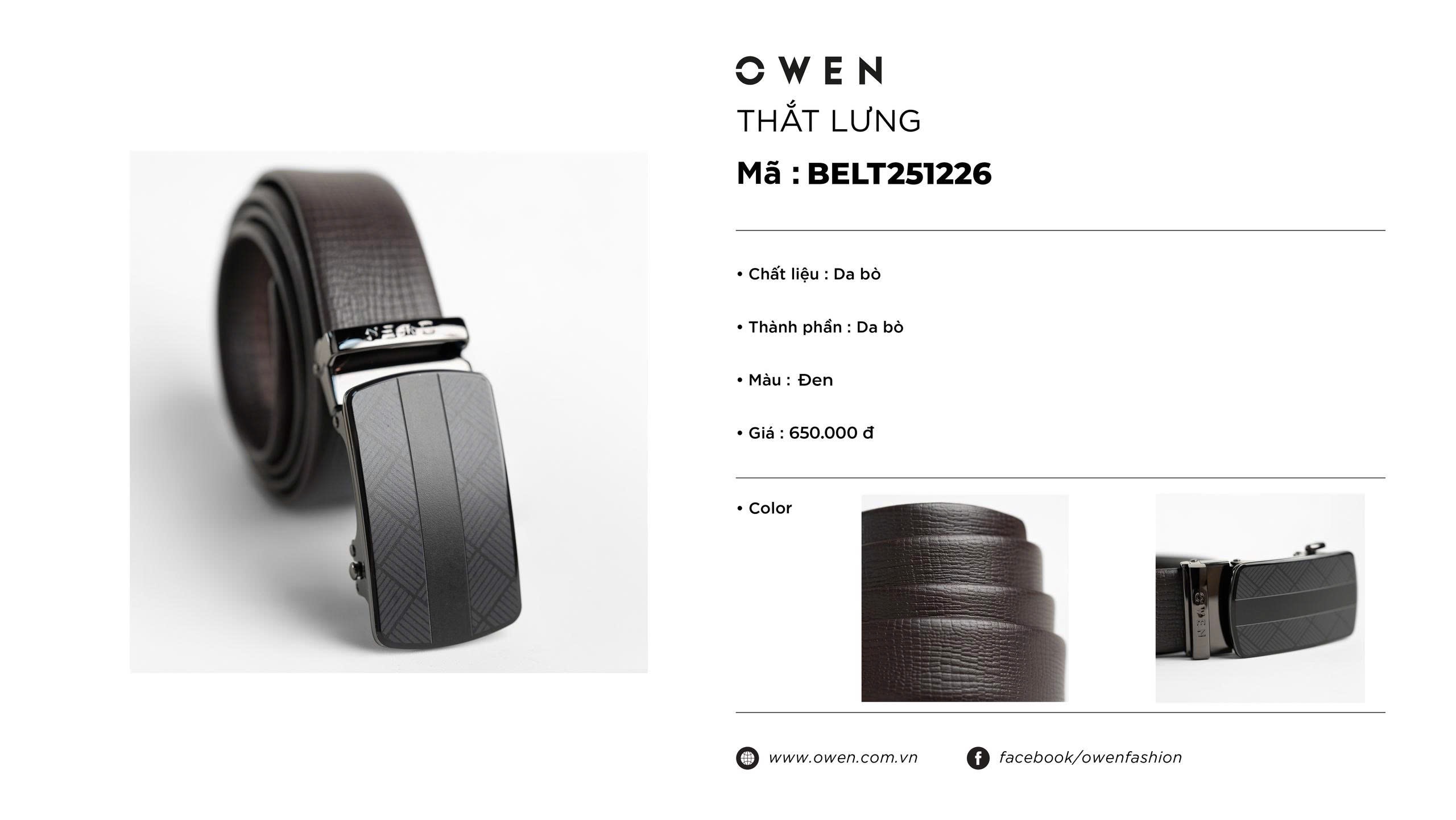 THẮT LƯNG BELT251226