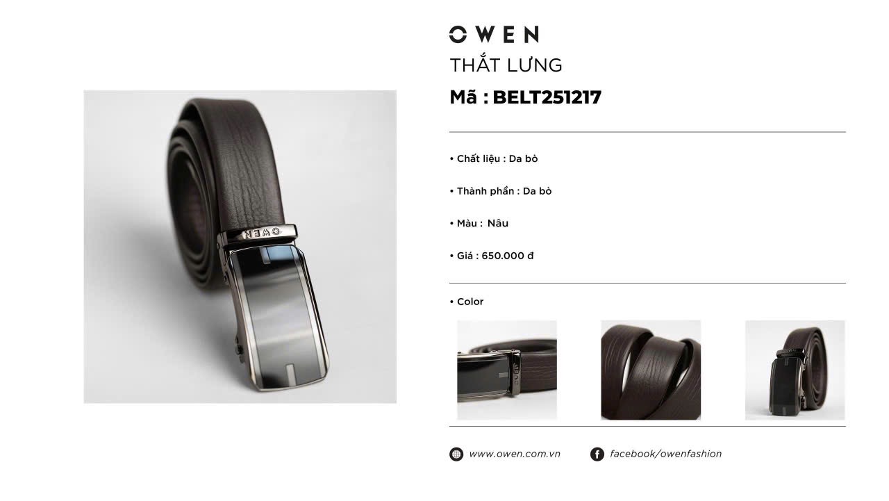 THẮT LƯNG BELT251217