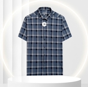 ÁO SƠ MI NGẮN TAY AB250049NT