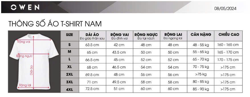 ÁO THUN T-SHIRT TSN255107