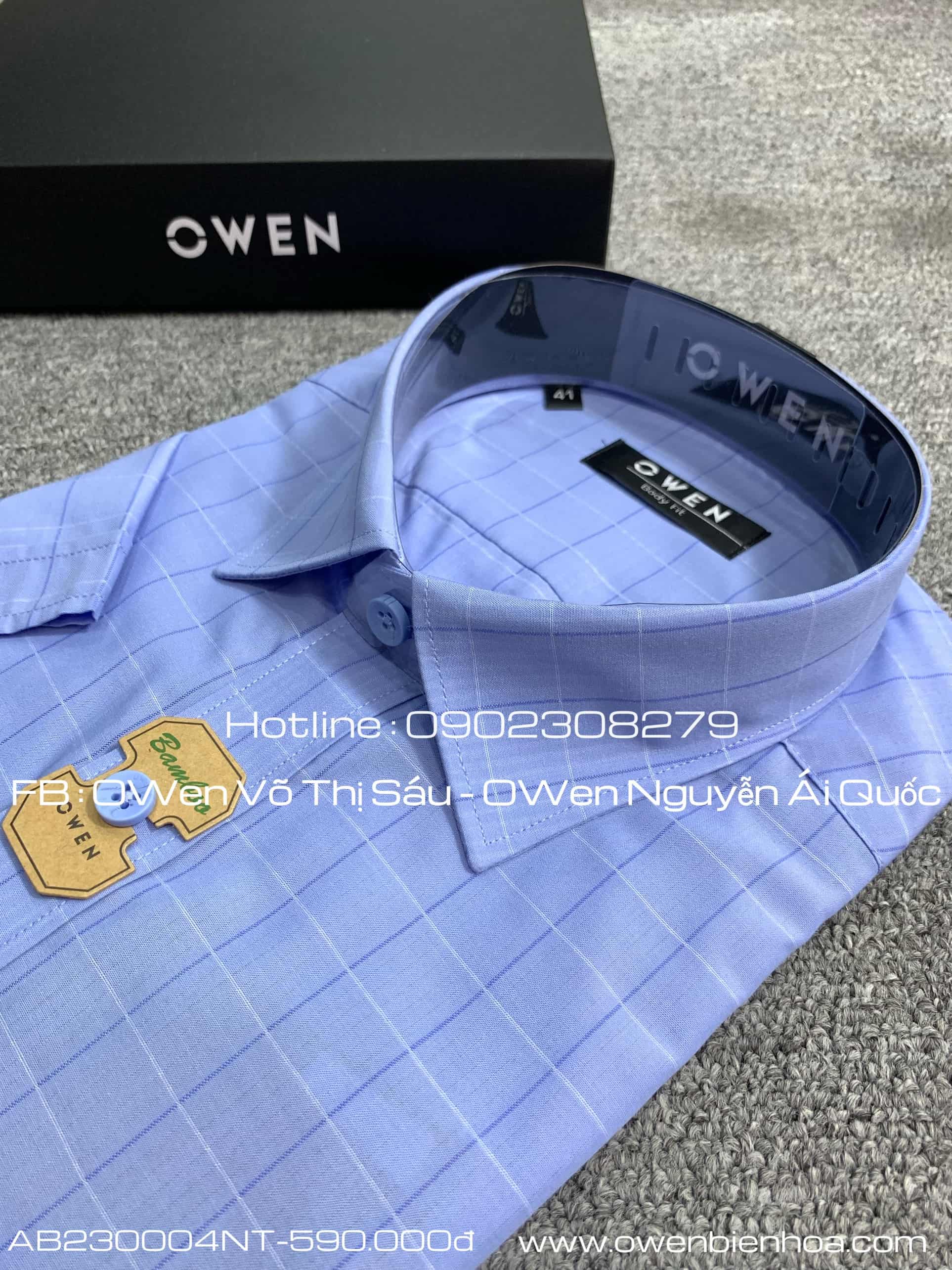 ÁO SƠ MI NGẮN TAY AB230004NT