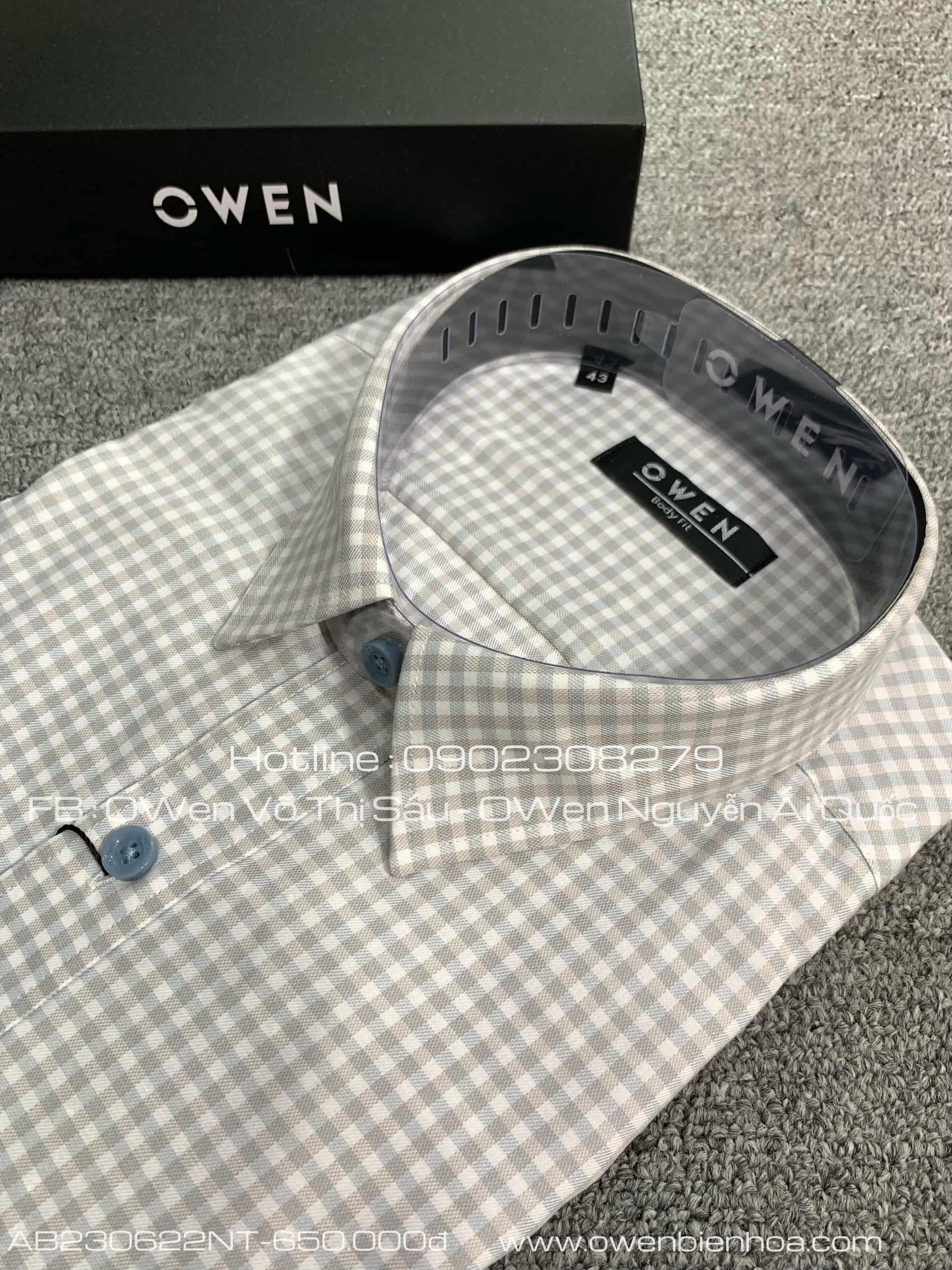 ÁO SƠ MI NGẮN TAY AB230622NT