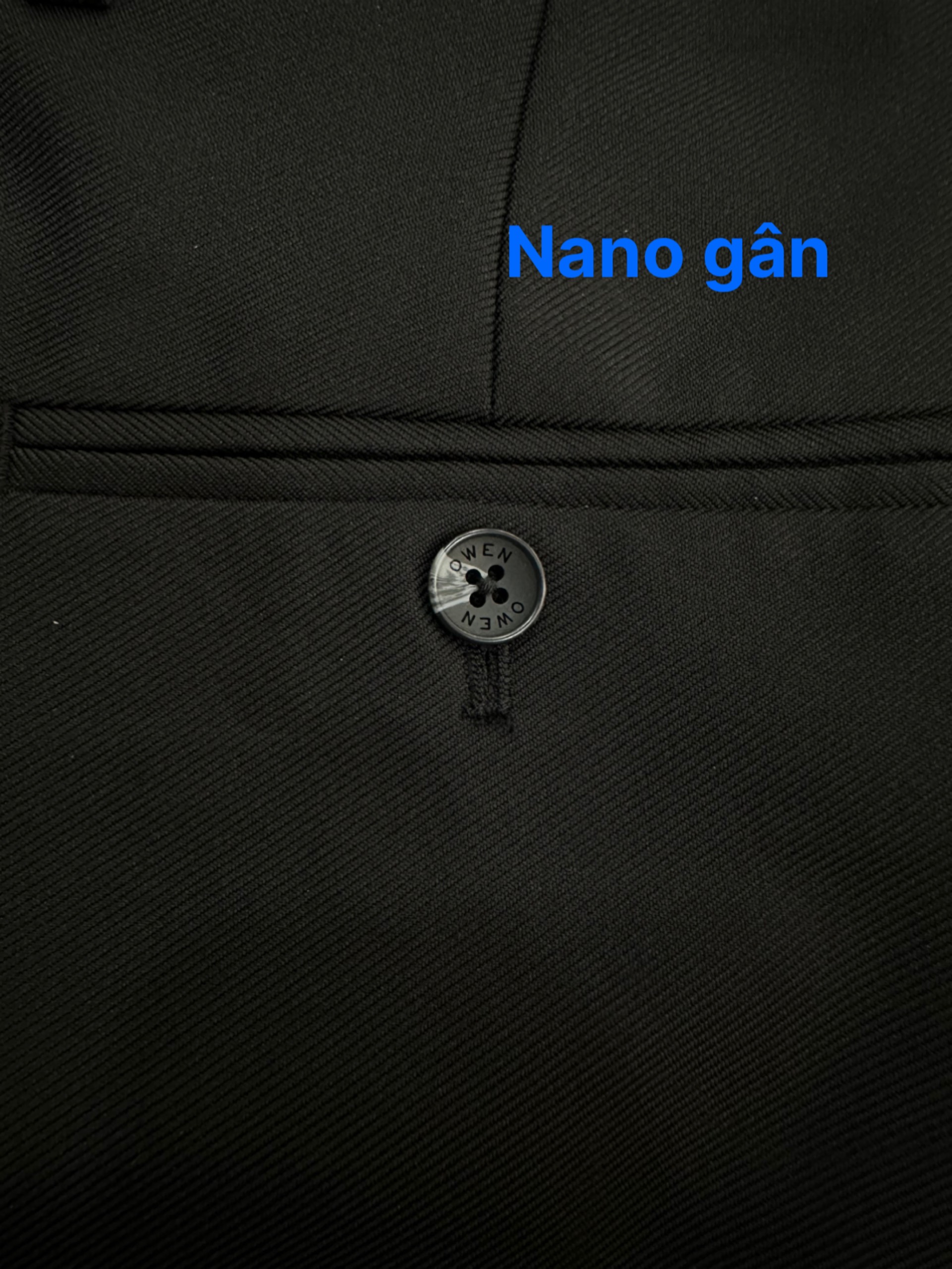 QUẦN TÂY ĐEN NANO QS242842R