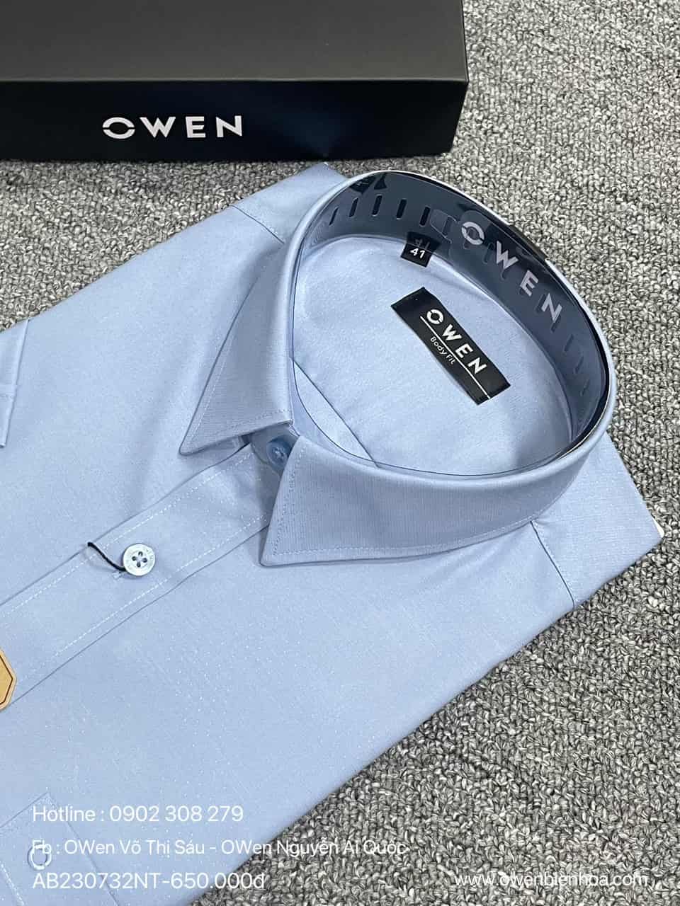 ÁO SƠ MI NGẮN TAY AB230732NT