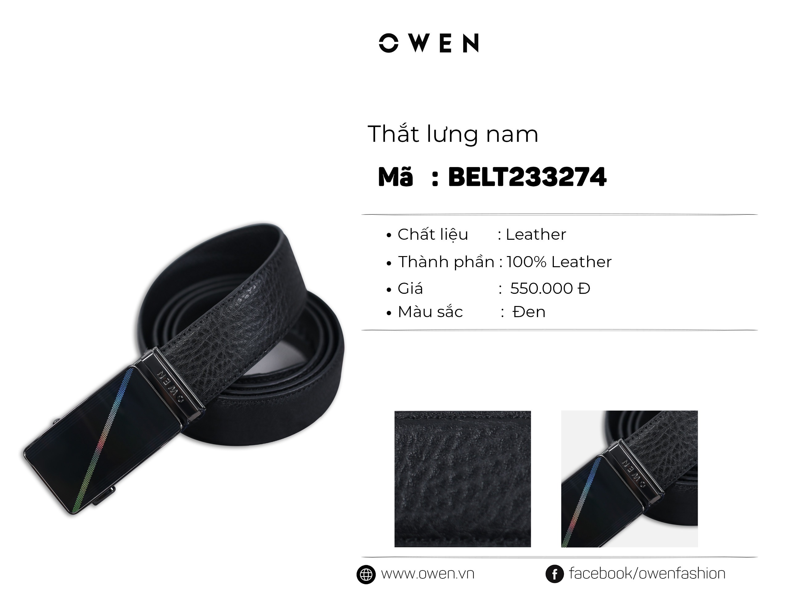 THẮT LƯNG BELT233274