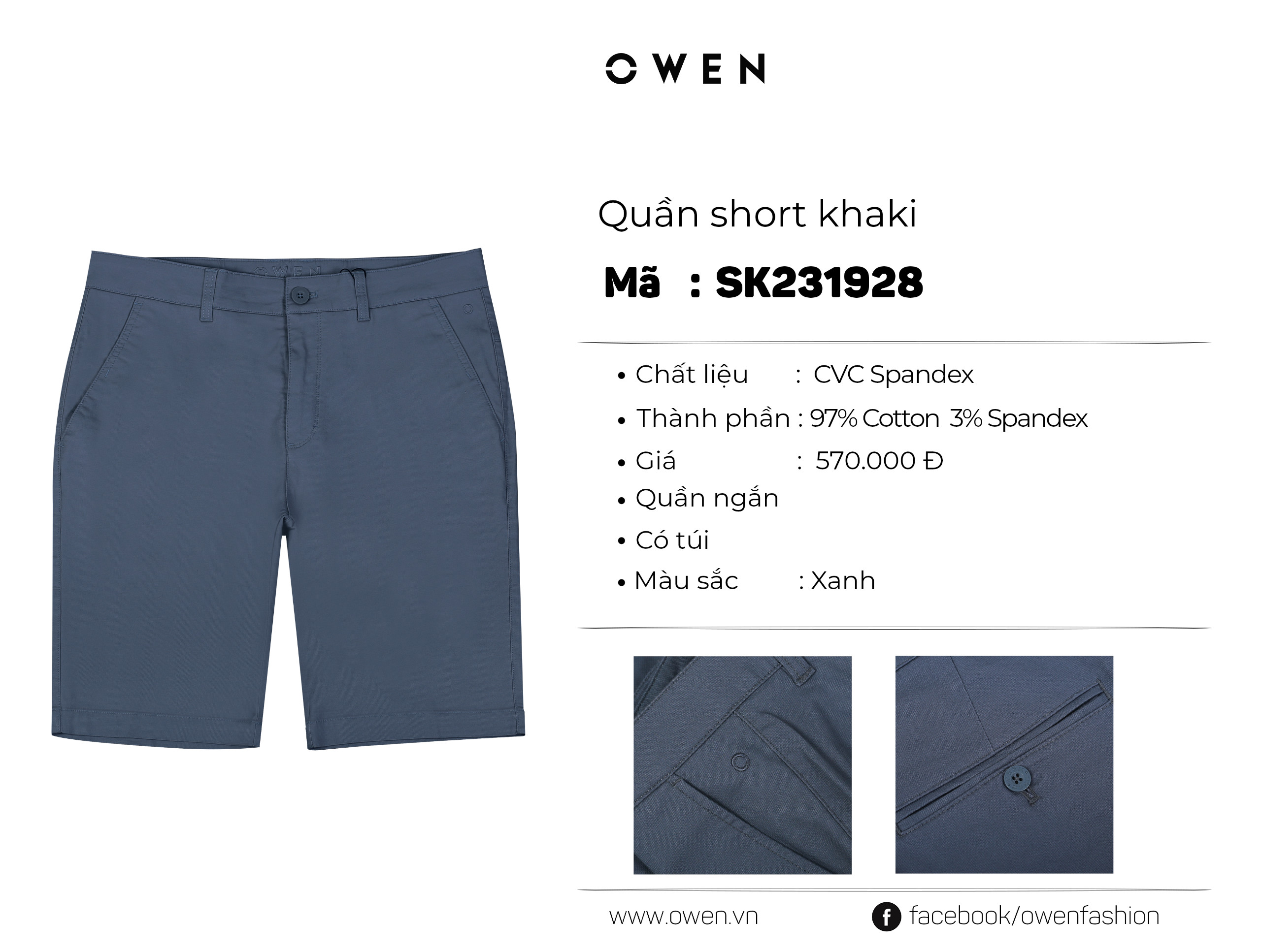QUẦN SHORT SK231928