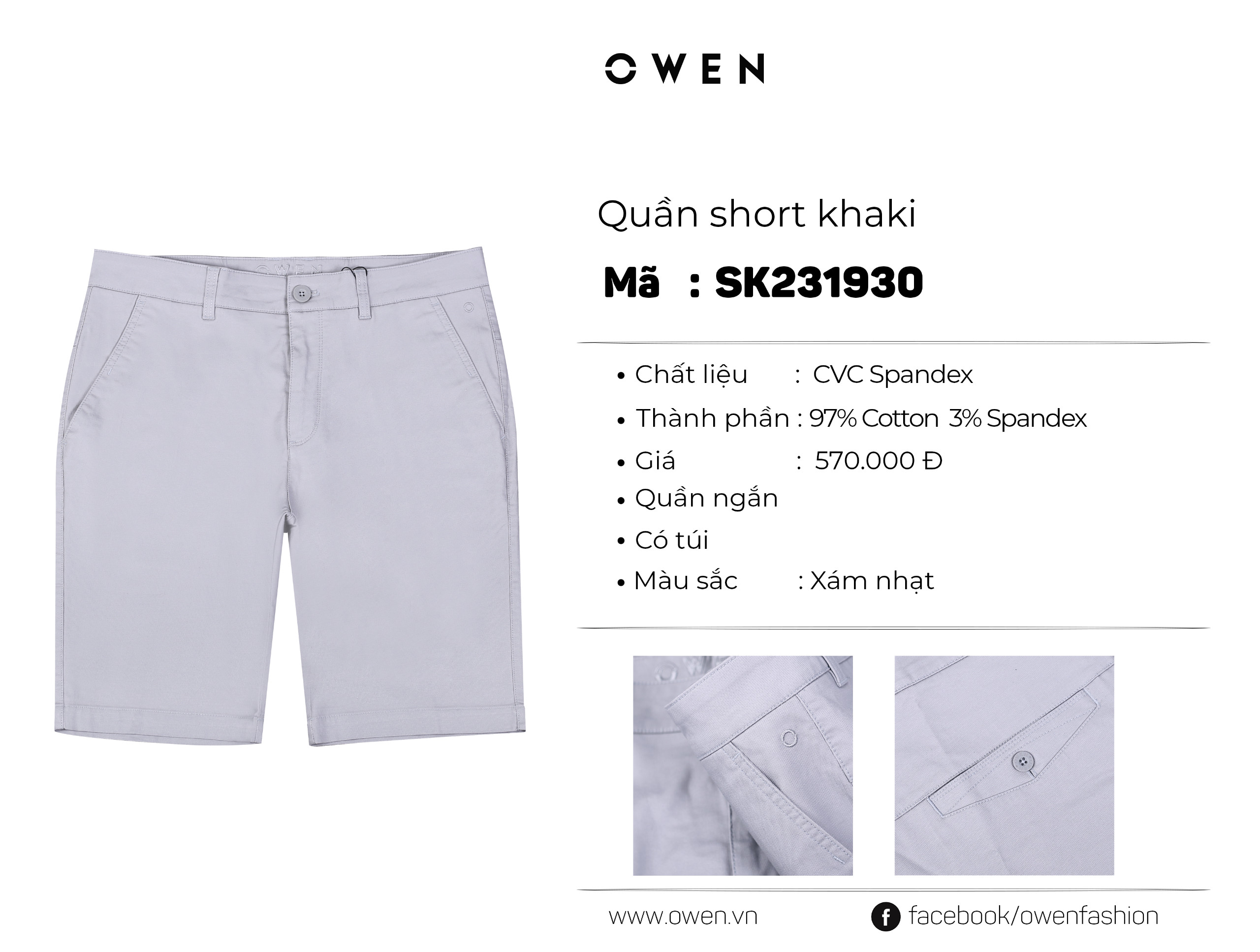 QUẦN SHORT SK231930