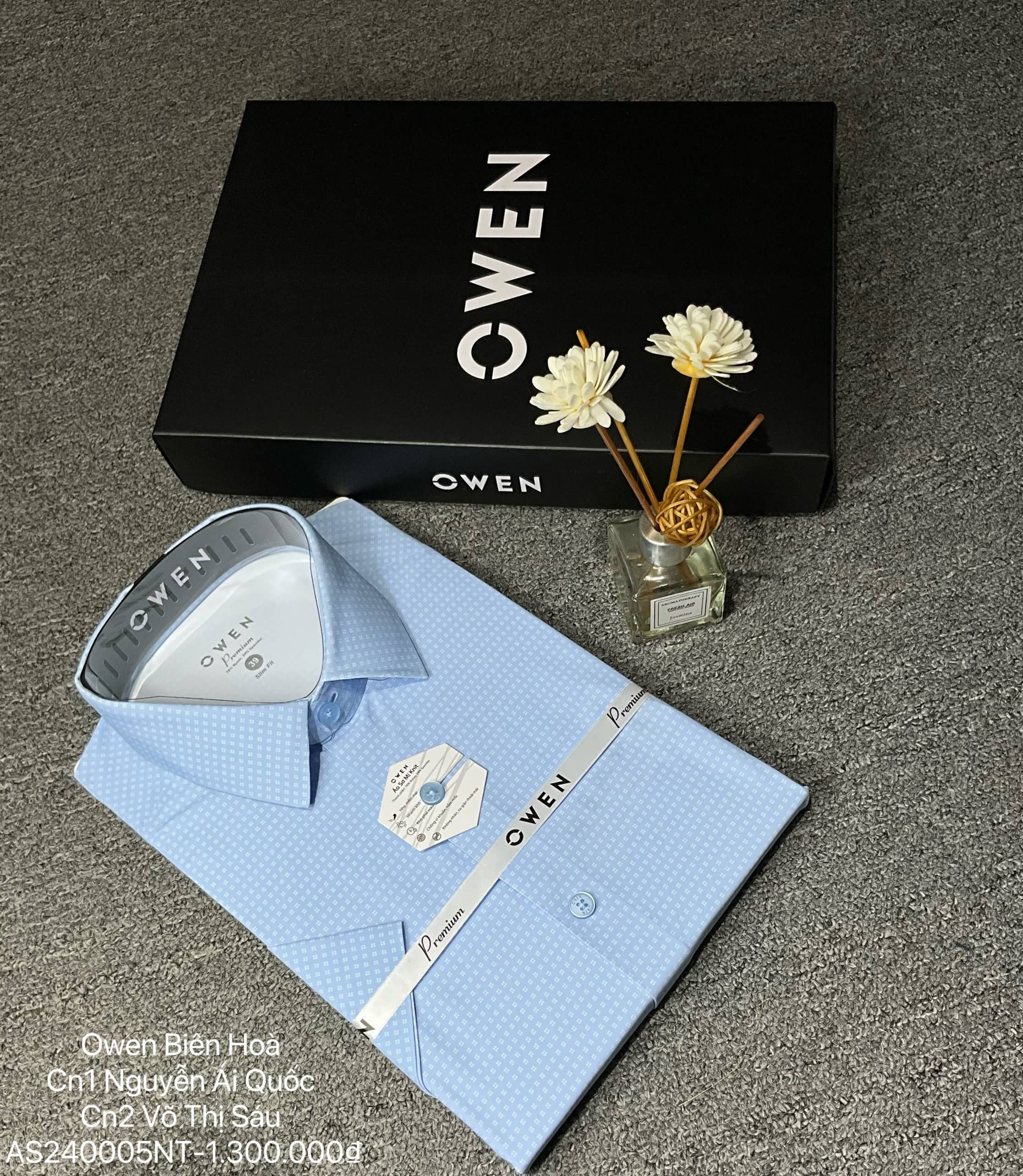 ÁO SƠ MI NGẮN TAY AS240005NT
