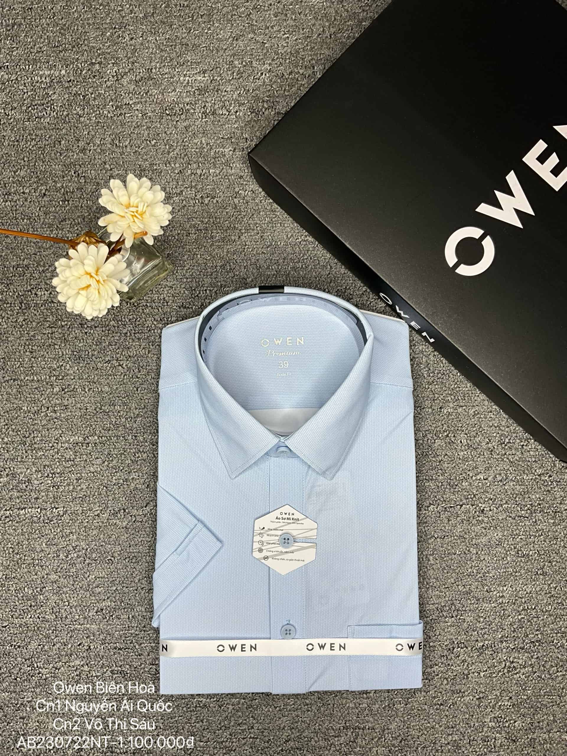 ÁO SƠ MI NGẮN TAY AB230722NT