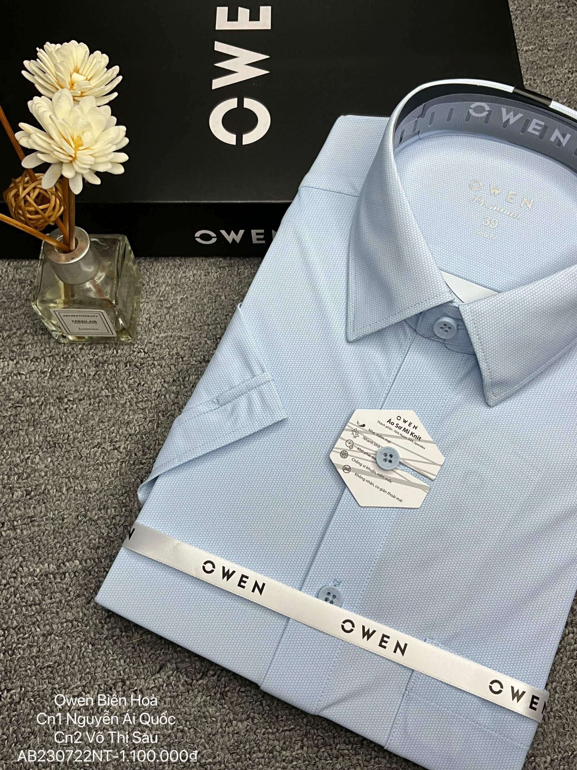 ÁO SƠ MI NGẮN TAY AB230722NT