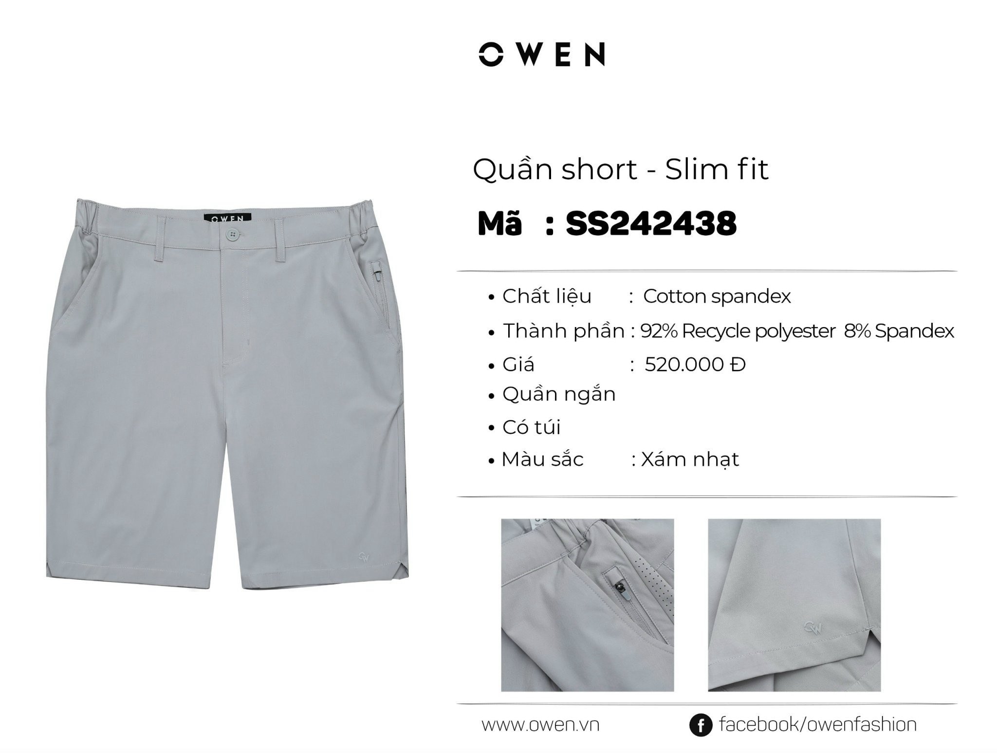 QUẦN SHORT SS242438