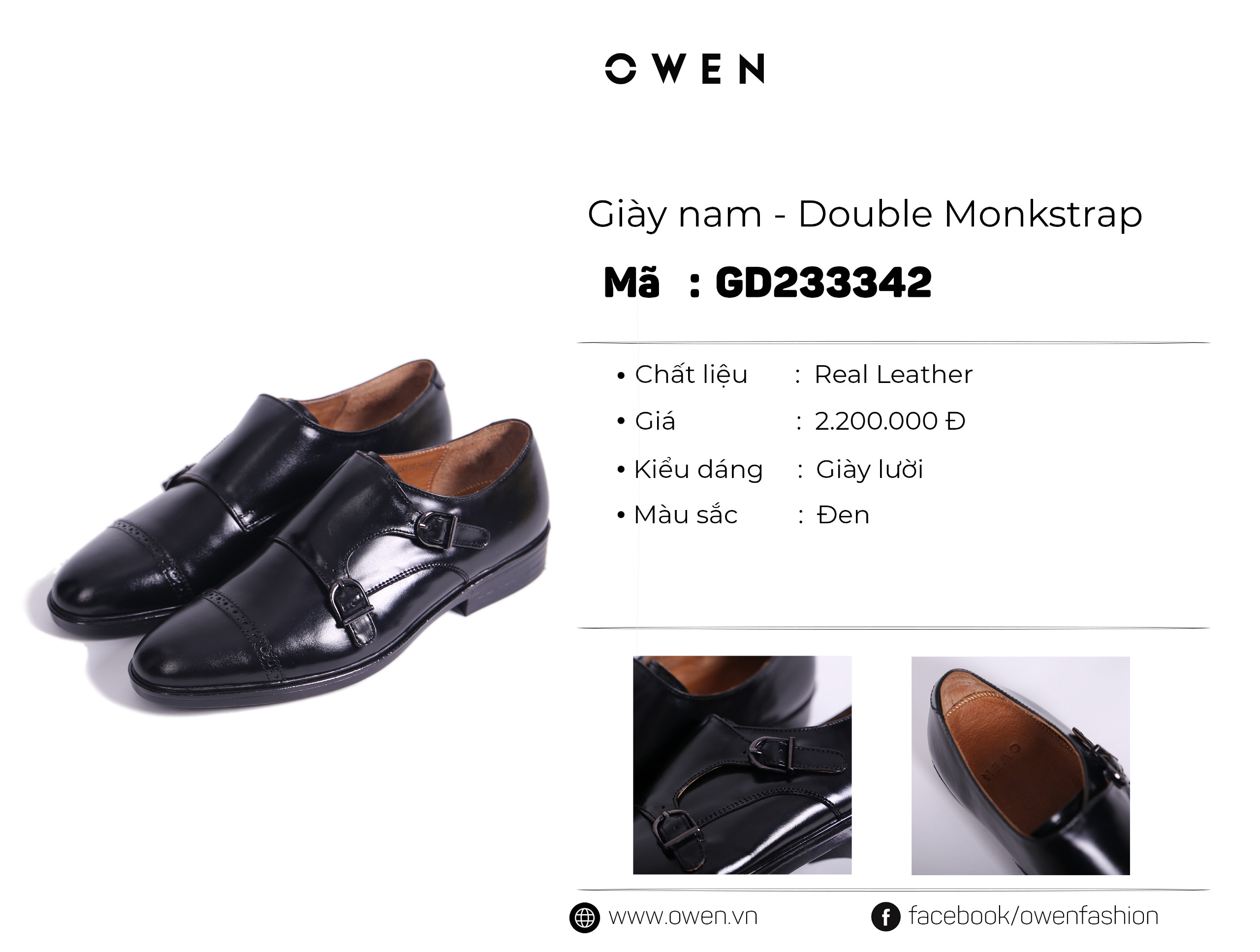 GIÀY DA GD233342
