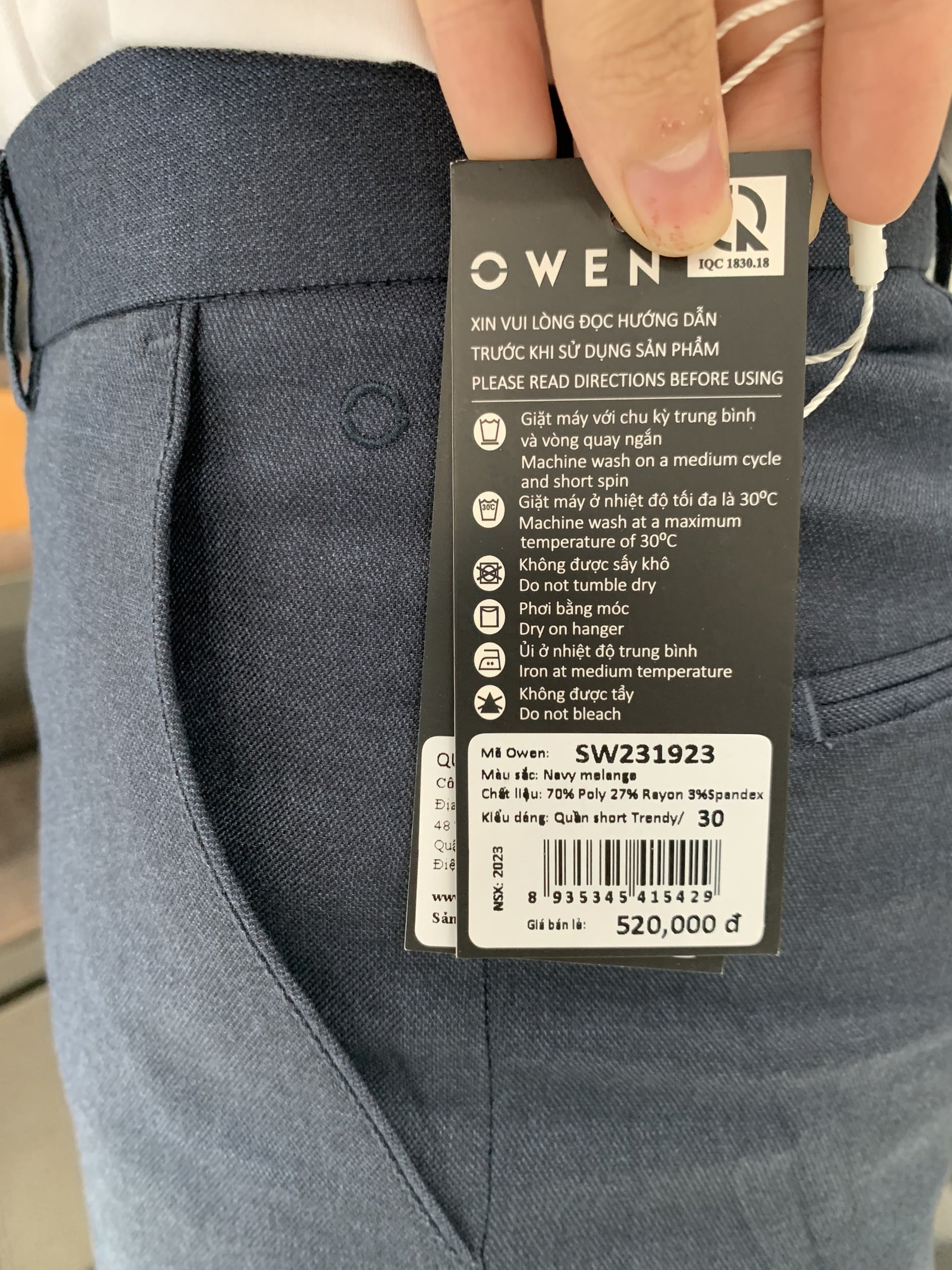 QUẦN SHORT SW231923