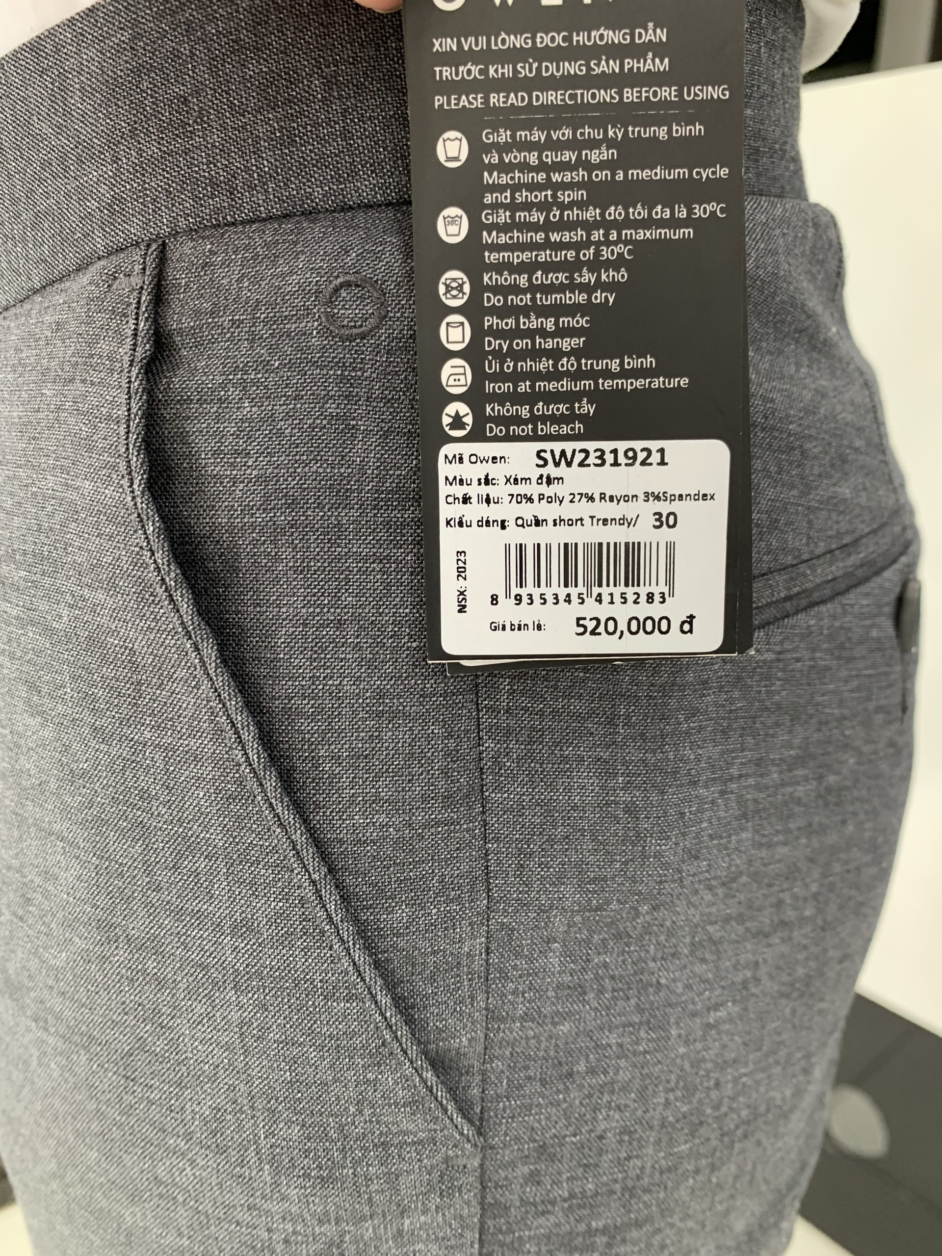 QUẦN SHORT SW231921