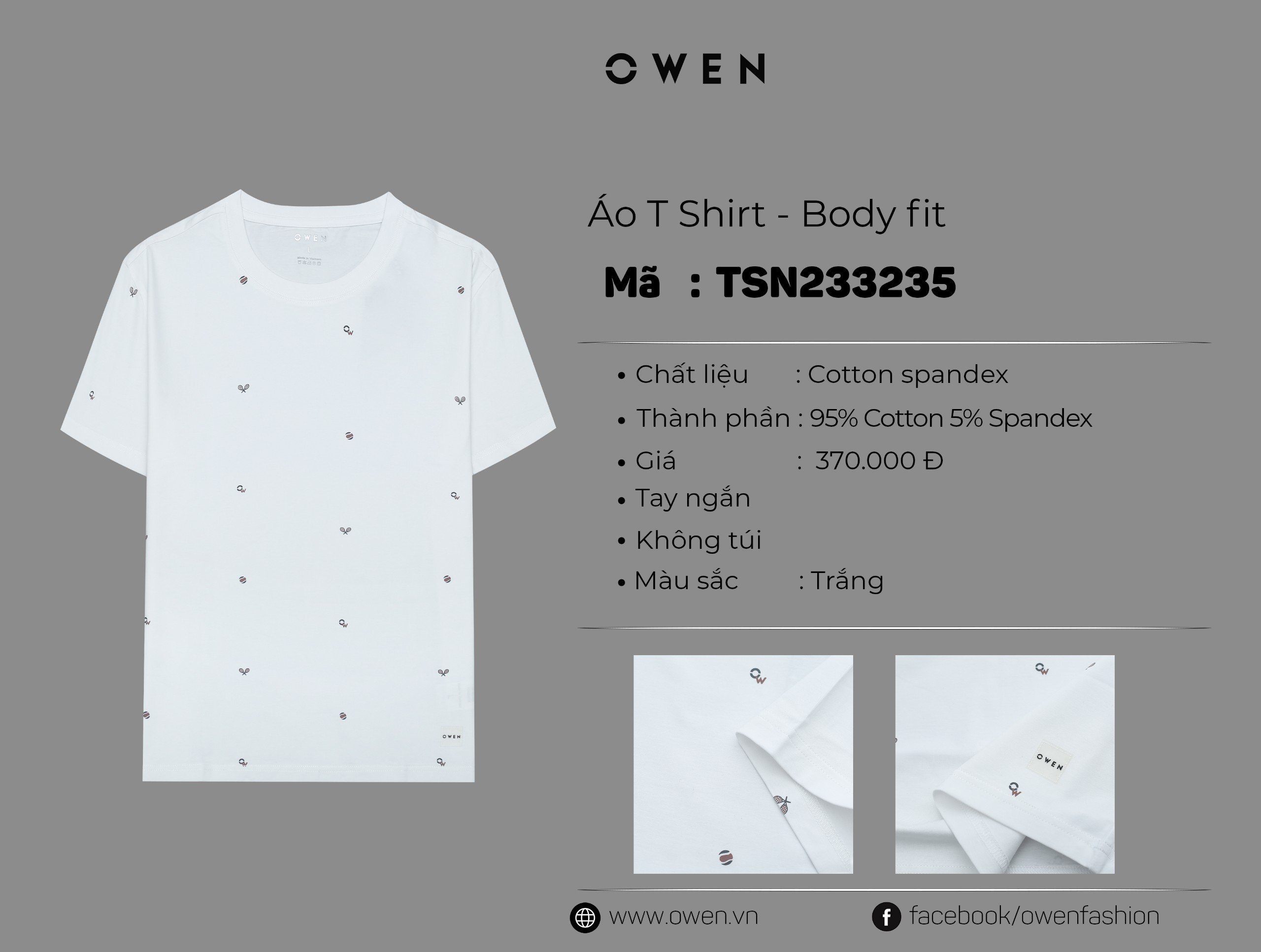 ÁO THUN T-SHIRT TSN233235