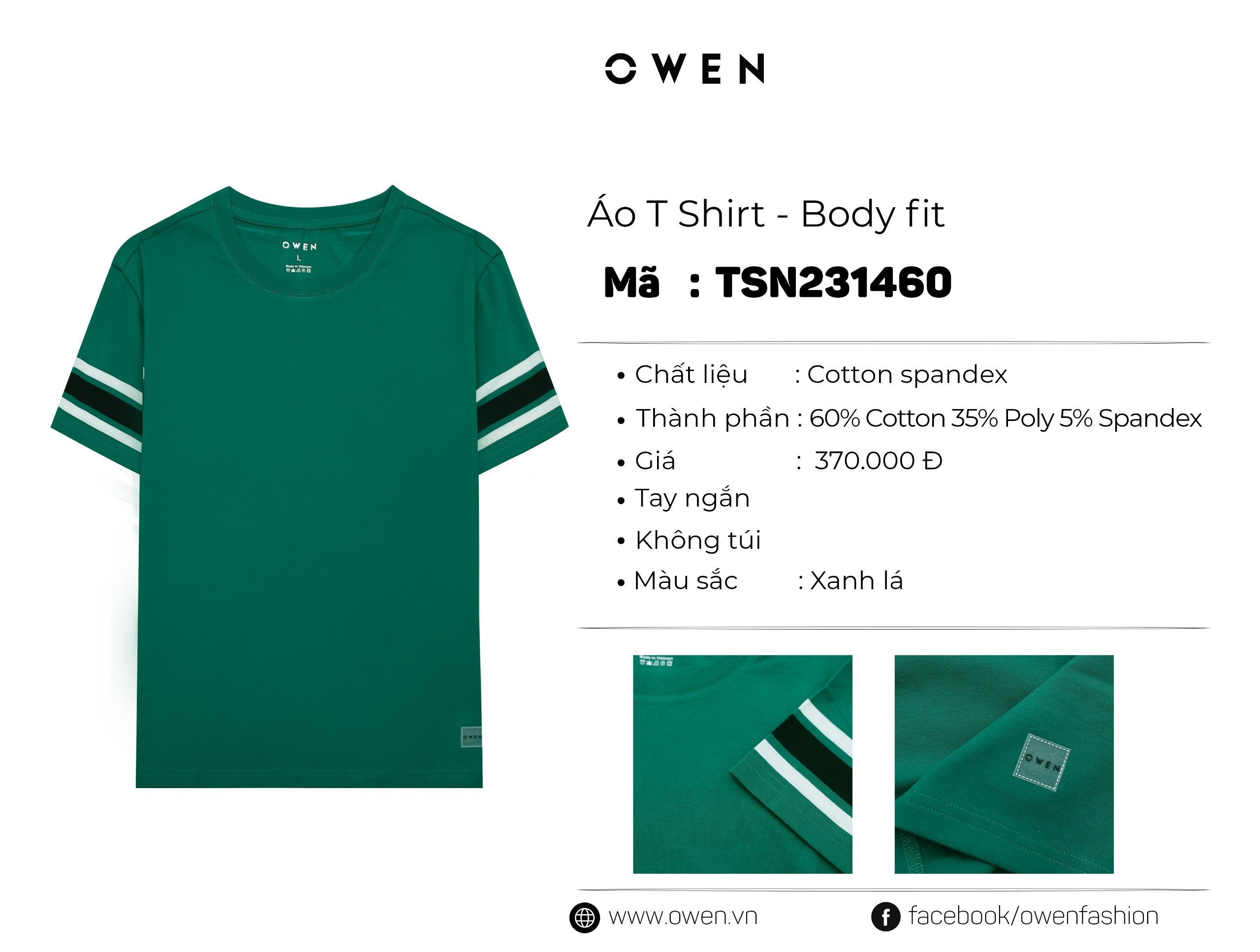 ÁO THUN T-SHIRT TSN231460