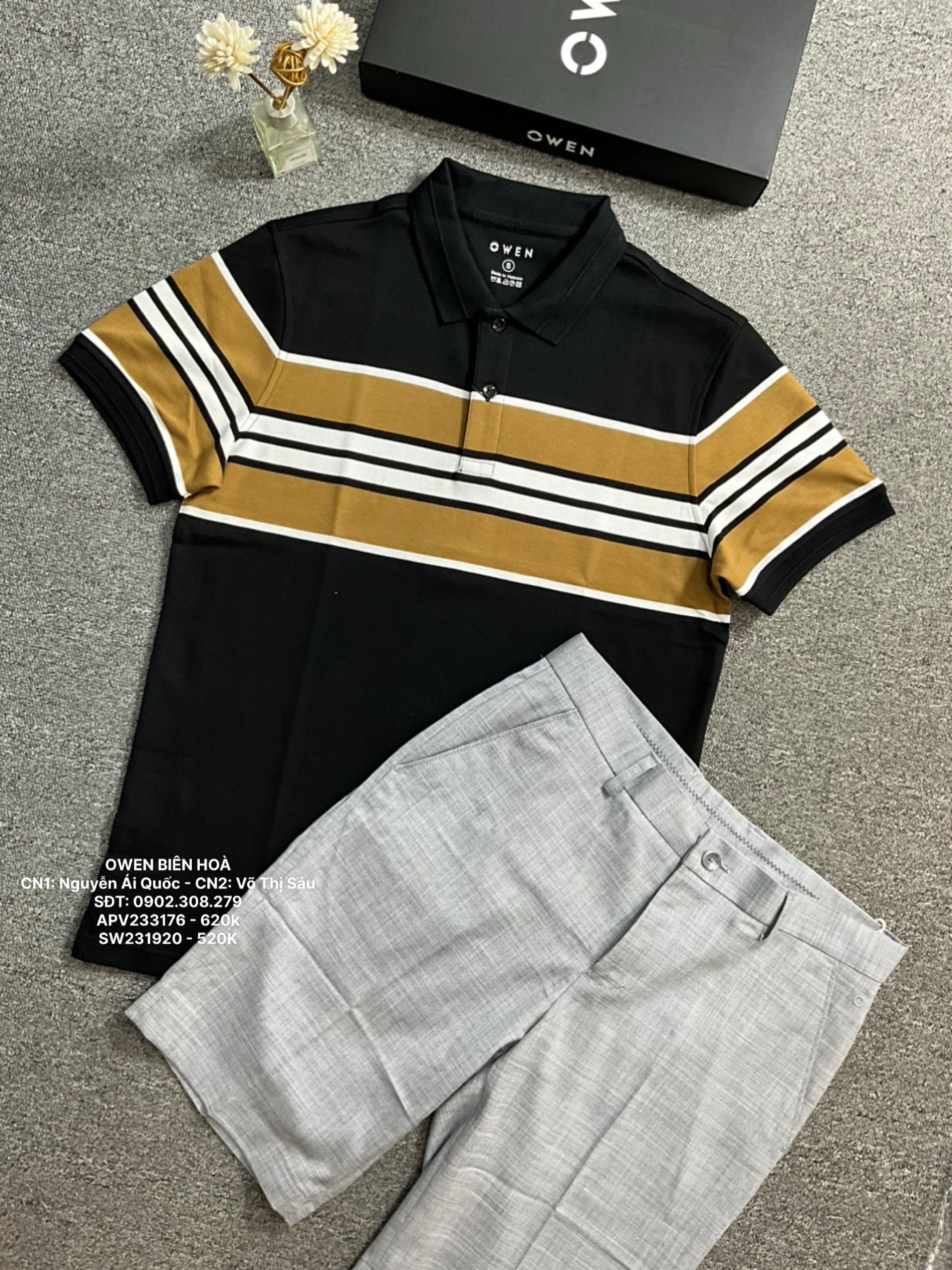 ÁO THUN POLO APV233176