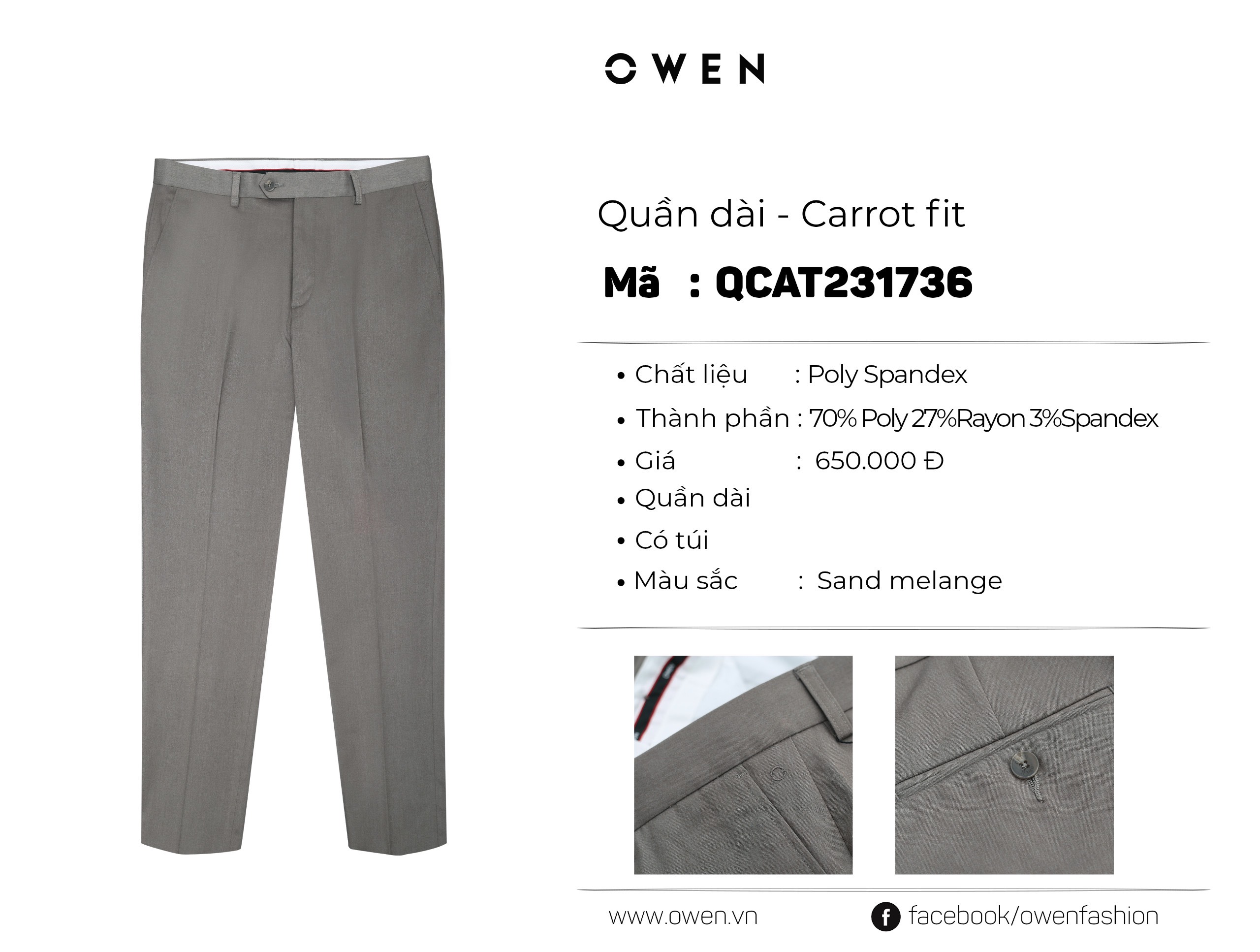 QUẦN TÂY QCAT231736