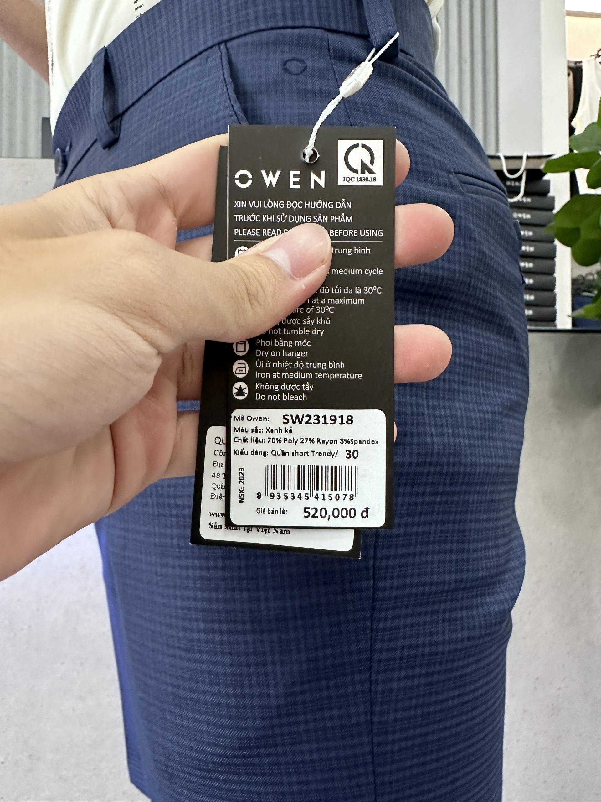 QUẦN SHORT SW231918
