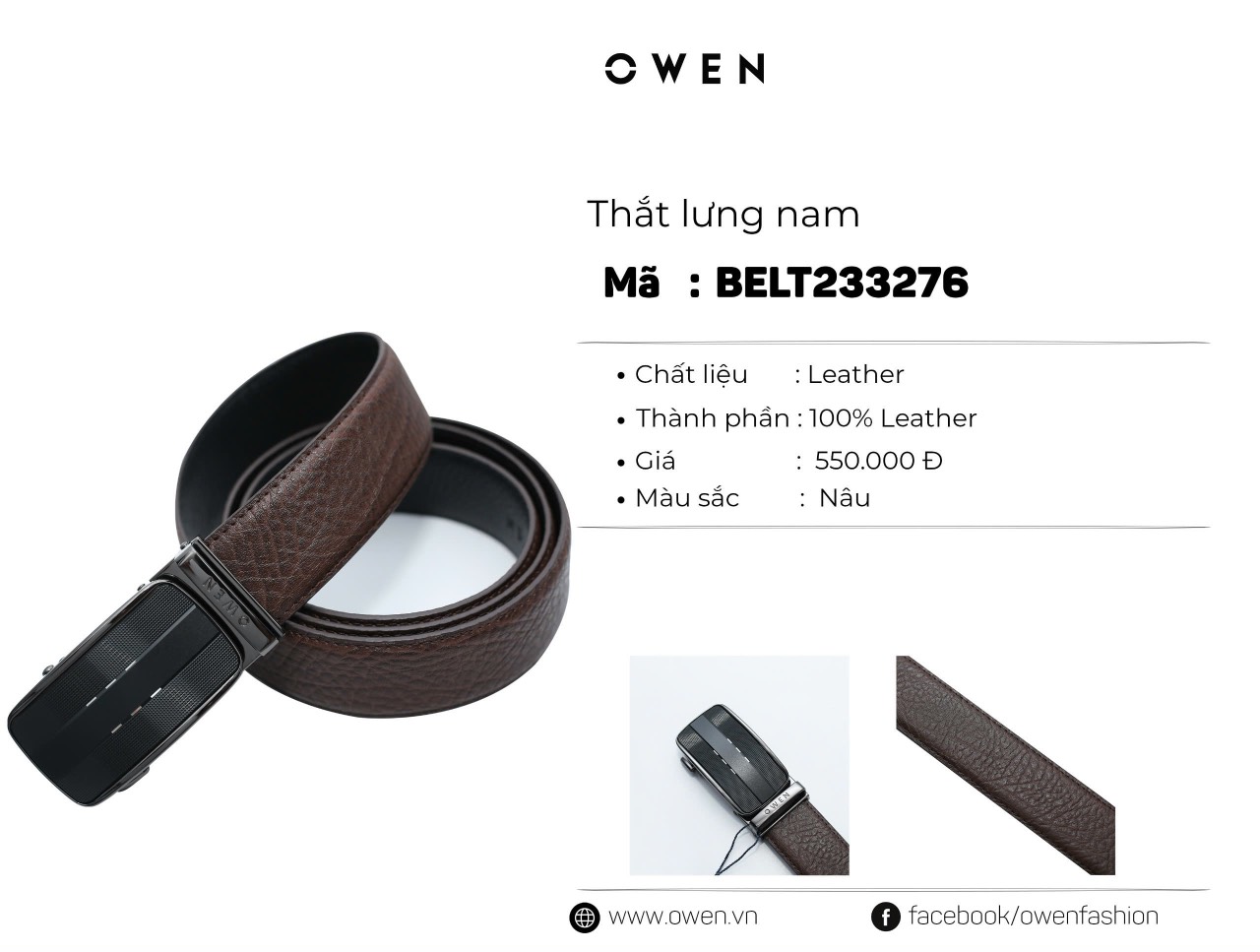 THẮT LƯNG BELT233276