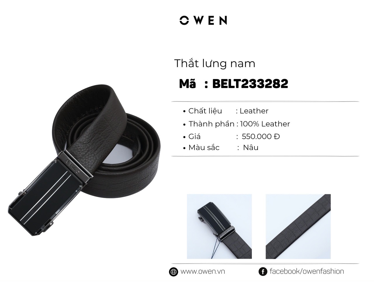 THẮT LƯNG BELT233282