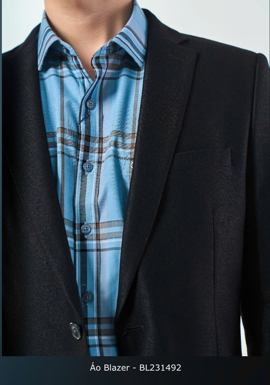 ÁO BLAZER ĐEN BL231492